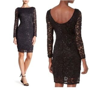 chinese dress ladies Mariana Yellow Lace Bust Midi Dress - US 6 main image 1